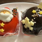 オランダ家 - 料理写真:まんまるサンタさん500円とクリスマスナイト450円