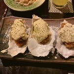 九州うまいもんと焼酎 芋蔵 - 牡蠣フライです。