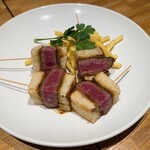 洋食 おがた - ビフカツサンド　パンはハナカゴの食パン