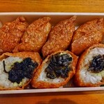 Monzen Soba Yamahiko - ミックス稲荷すし￥900