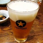 はじめの一歩 - ◆サッポロ生ビール黒ラベル中