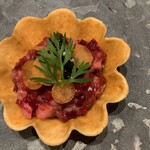 luogo - 熊本　馬肉のタルタル　タルト