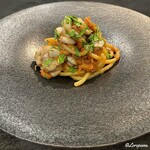 カーサ・デル・チーボ - 毛蟹と真鱈の白子のビーゴリ