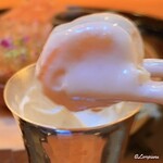 らん亭～ 美日庵 - 柿の白和え