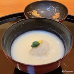 らん亭～ 美日庵 - 海老芋の白味噌仕立ての椀