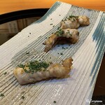 らん亭～ 美日庵 - 河豚の鉄皮焼