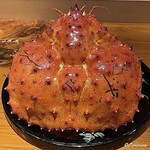 らん亭～ 美日庵 - 3㌔ｱｯﾌﾟのたらば蟹の立派な甲羅
