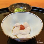 らん亭～ 美日庵 - 河豚の白子の刺身