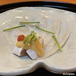 らん亭～ 美日庵 - 天然とら河豚の鉄鎖とカマ