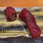 らん亭～ 美日庵 - 三厩産の天然本鮪の赤身