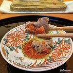 らん亭～ 美日庵 - 本鮪の皮ぎしの湯霜