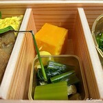 らん亭～ 美日庵 - 海老入りのらん亭たまごに御浸し