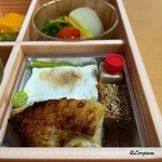 らん亭～ 美日庵 - 炙り胡麻豆富､銀鱈西京焼､鶏松風