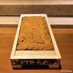 らん亭～ 美日庵 - 根室産の赤海胆