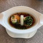 中国飯店 麗穂 - インドネシア産大海老のガーリック蒸し