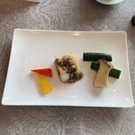 中国飯店 麗穂 - 北海道産ホタテのきのこソース炒め