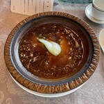 中国飯店 麗穂 - 上海風 ふかひれの姿土鍋煮込み