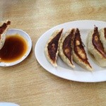 来来亭 - 焼き過ぎに見えましがそうでもなかったです。