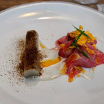 BISTRO Lanterne - 馬肉と雲丹のマリネ