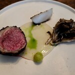 BISTRO Lanterne - 仔羊の炭火焼き