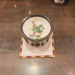 和食と日本酒 黒丸 - 白子のポタージュ