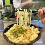 都そば - 天ぷらきざみうどん