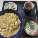 いなばや - かつ丼(大盛+100円) 950円