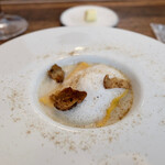 BISTRO Lanterne - 豚足と海老のラビオリ