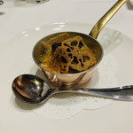 ル・ピックアシエット - 和牛テールの「パルマンティエ」　フォアグラのポワレ