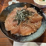 割烹霜田 - 【2023.12.25(月)】東丼（マグロの漬け丼・並盛）1,000円