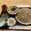 つるてん生楽 - せいろ（ざる）セット＋冷たいお蕎麦大盛り