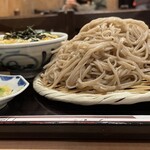 つるてん生楽 - せいろ（ざる）セット＋冷たいお蕎麦大盛り（標高）