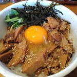 鶏口 - チャーシュー卵かけご飯