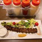 アリーズ フレンド カフェ&レストラン - 料理写真:クビデケバブ　800円税込