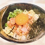 228951777 - 鶏のたたきミニ丼