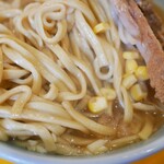 ラーメン二郎 - 麺＆チャーシューアップ