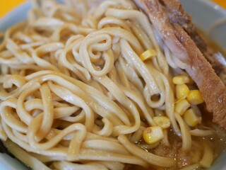 Ramen Jirou - 麺＆チャーシューアップ