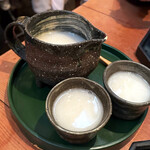 そばきり 日曜庵 - 蕎麦湯