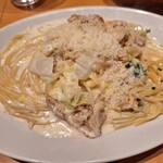 Naviglio - ホタテと白菜のクリームパスタ