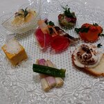 Ristorante La Soglia - 前菜盛り合わせ（2023.11）