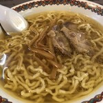 仙台中華そば 銘店嘉一 - 中華そば　麺の大盛り。