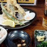 ふなっ子 - いわし梅しそ天ぷら