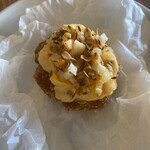 TOMO - カボチャと柑橘のタルタル、鹿ミンチカツ