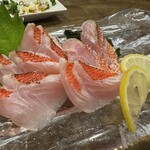 博多よし魚 - 本日のオススメ 金目鯛 炙り刺し