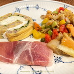 ガストロノミア ヨシ - 生ハムの柿巻きが良いね