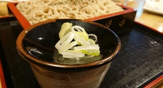 Soba Doko Ro Daitsu Ru - 薬味葱&山葵