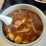 白神飯店 - カレー南蛮700円