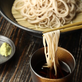 香り高いこだわりの十割蕎麦