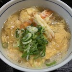 Kuma ya - たまごあんかけうどん　近景