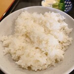 toro-ritonjirumeshiyaoshokudou - もつ煮めし定食   ご飯